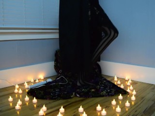 Dark Witchy Dildo Solo Teaser 1 -Halloween 2017- MissKittyMoon.ManyVids.com