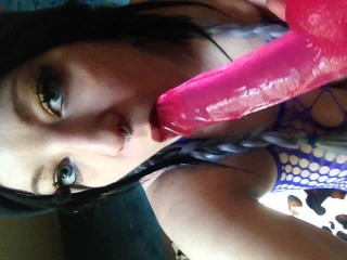 Dildo Deepthroat BJ