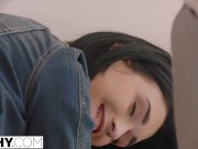 Preview 3 of TUSHY College Student Seduces Dad's Friend With Anal Sex Toys