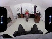 Preview 1 of BaDoinkVR.com POV Office Fuck With Hot Blonde Haley Reed