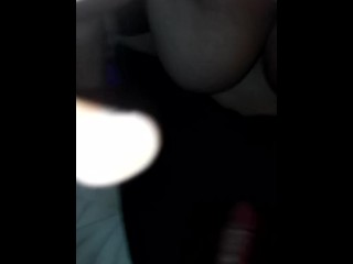 HUGE NATURAL 44H BREASTS...SEXXXY BBW WORSHIPING HER LATINO HUSBANDS COCK