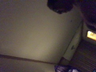 Must Watch Silhouette of Riding Boyfriend Hard In Hotel Loving Loud Orgasm