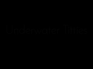 Codi Vore Plays with Huge Tits Underwater