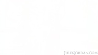 Jules Jordan - Riley Reid Gangbang, Double Penetration, Double Anal! Hairy old