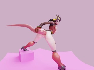 Overwatch Mercy Tentacle Anal 4K 60FPS VR [Animation by Likkezg]