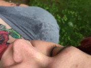 Preview 4 of Outdoor Amateur Blow Job Facial Cum Shot