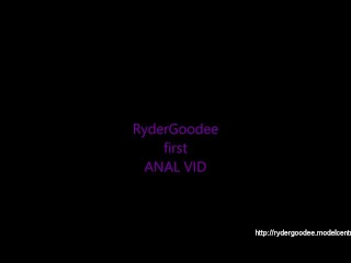 My first glass anal video