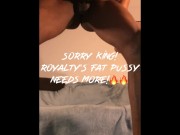 Preview 5 of Oooo! Blac Creamy Pussy Royalty Part 2!