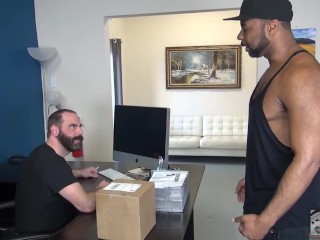 Ray Diesel Makes a Special Delivery with his BBC to Daddy Steve Sommers