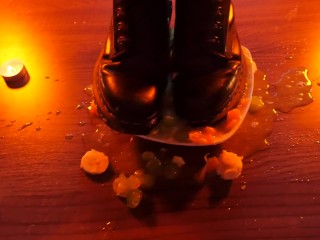 eating under Dr.Martens