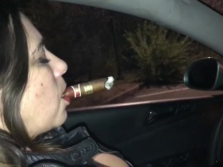 Fat strongest cigar in the car