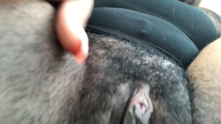 Masturbating my hairy pussy in Best Buy parking lot. Russian big