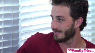 My Family Pies - StepBro Almost Caught Fucking His Teen Sisters S2:E6 Masturbate czech