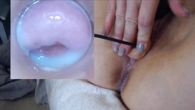 Cartoon Porn Cervix Orgasm - Inside vagina creamy cervix bihg dildo camera real orgasm