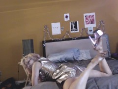 Party Babe in Shiny Dress and Heels video thumbnail