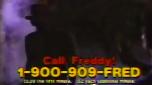 Freddy Krueger Cartoon Porn Videos Free - 1900- FREDDY KRUEGER PHONE SEX