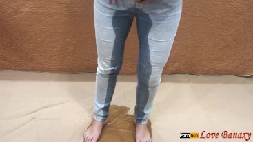 367px x 207px - Piss in Jeans and Stuffing Wet Panties Inside Pussy ...