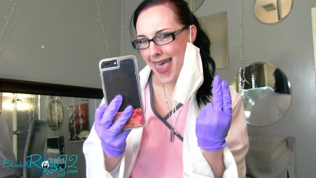 640px x 360px - Humiliated by Hot Doctor- Glasses FemDom laughs and gives you SPH treatment