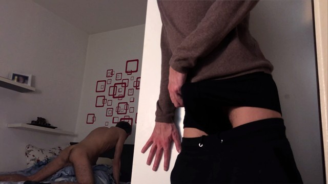 Guy Humping Moaning While Stepbrother Cum Inside Underwear 4K