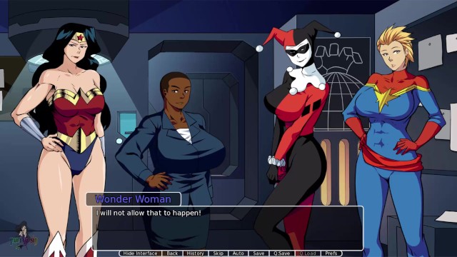 Wonder Woman Anime Porn - Infinity Crisis Video Game Walkthrough Uncensored Part 1