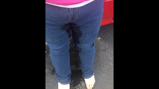Pee Her Jeans In Public Pornhubcom