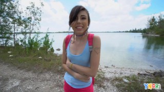 YNGR – Hiking And Fucking With Teen Becca Pierce