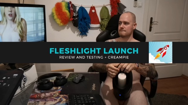 Fleshlight launch full review with testing + cum 1080p60fps.