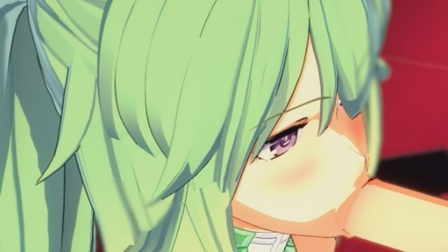 640px x 360px - Neptunia - Green Heart 3D Hentai