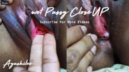 asian amateur woman teen fingering wet vagina orgasm close up ඇගිලි තුනේ සැප