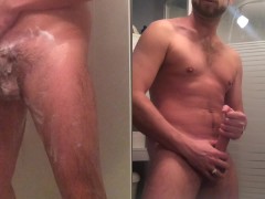 Showering with a nice cum shot in C... video thumbnail