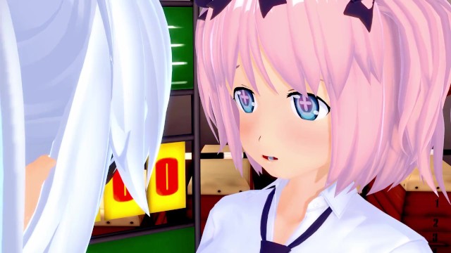 Senrankagura Yagyu X Hibari Yuri Play Warehouse 3d Hentai