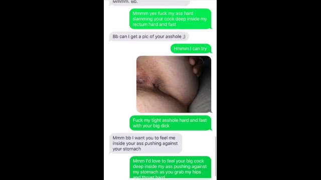 Giant Cock Sexting - Cheating WIFE SEXTING (Anal, Throat Fuck)