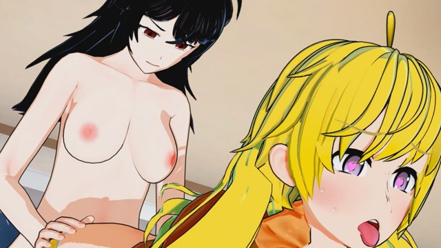 Rwby Ahegao Porn - RWBY - Yang Fucked by Futanari Raven 3D Hentai