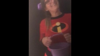 Halloween trick or treater fucks me hard pawg real homemade amateur 