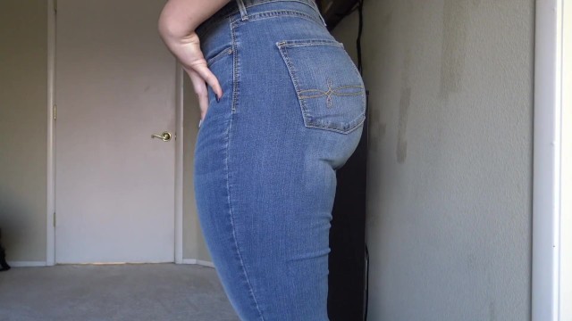Jeans porn ass big Big ass: