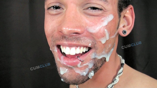 unbelievable massive gay cum facial