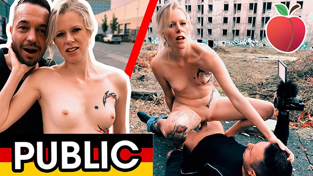 Blond public fuck - German babe drives naked in rush hour to fuck date claudia swea dates66