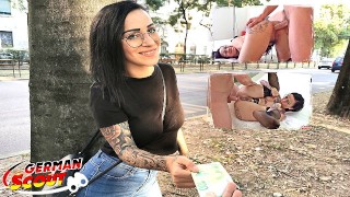 GERMAN SCOUT - FIRST ANAL FOR STUDENT NATASCHA INK AT REAL PICK UP CASTING