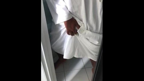 Hot Arab with Long White Dress - Pornhub.com