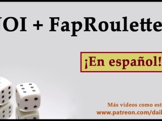 JOI + FapRoulette. Un juego (en vídeo) para masturbarse.