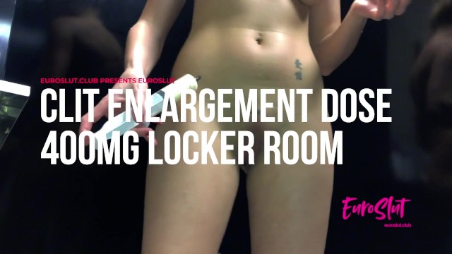 Enlarging clit Steroid clit enlargement in the girls locker room