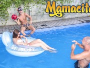 Chicas Loca - Russian Teen Stacy Snake Pool Party Threesome - MAMACITAZ jav hot model
