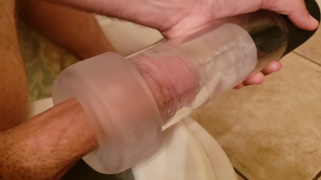 Electric penis pump - Edging with new penis pump with masturbation sleeve toy, amazing sucking