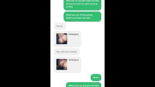 Real Tinder Slut Getting fucked