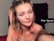 Preview 1 of JOI En Español con sexy . Semen en la boca