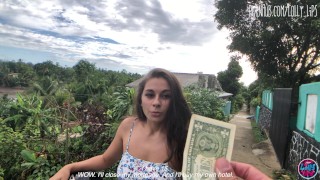 Russian slut Lips fucked for 1$