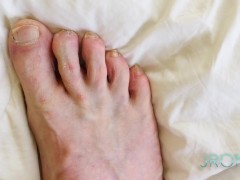 male feet