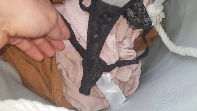 Worn Wet Dirty Panties From Laundry Grool Pornhubcom