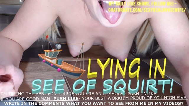 EPIC SQUIRT LYING IN PUDDLE OF PEE PORNHUB THE BEST IN KITCHEN