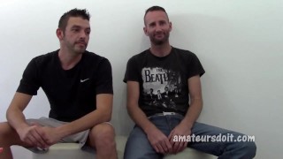 Down Under Aussie Top Mason Fucks His Cheeky UK Mate Danny Before Shooting Cum Loads